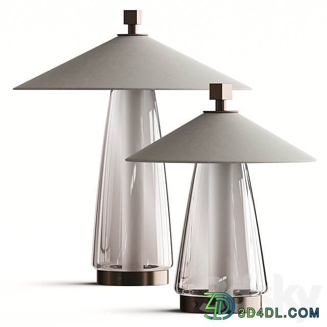 Contardi Asia Table Lamps 3D Models