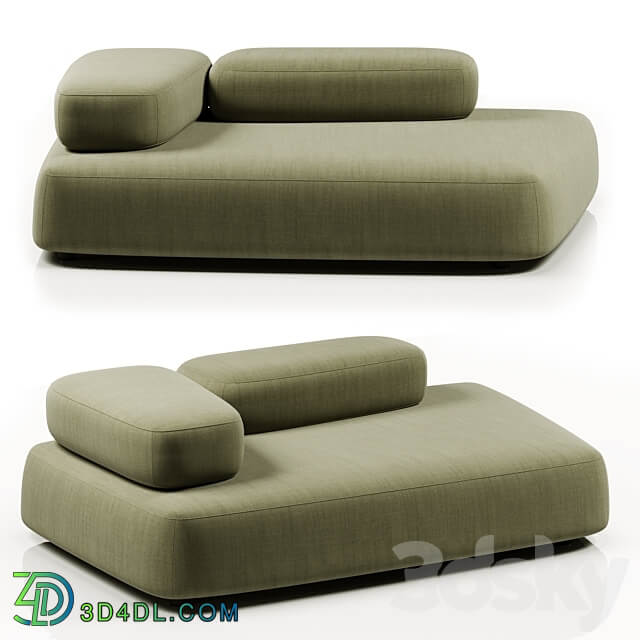 Bubble Rock sofa by Living Divani 3D Models