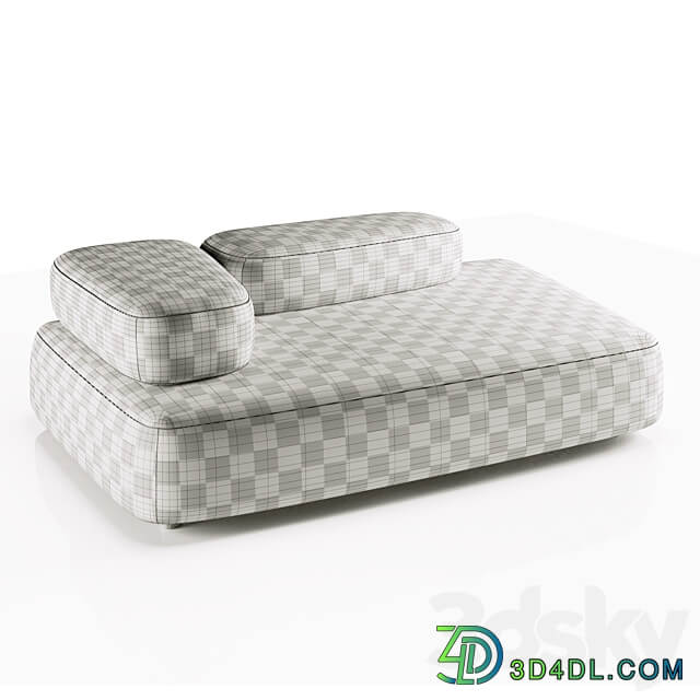 Bubble Rock sofa by Living Divani 3D Models