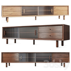 Chest of drawers Tvstand sideboard Mid Century. Decor Diva Sideboard Chest of drawer 3D Models 