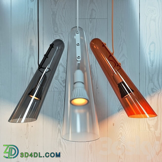 Brokis FLUTES Pendant light 3D Models