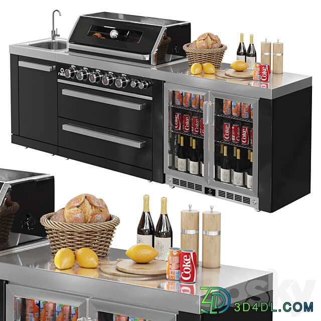 Everdure Neo Outdoor Kitchen 3D Models