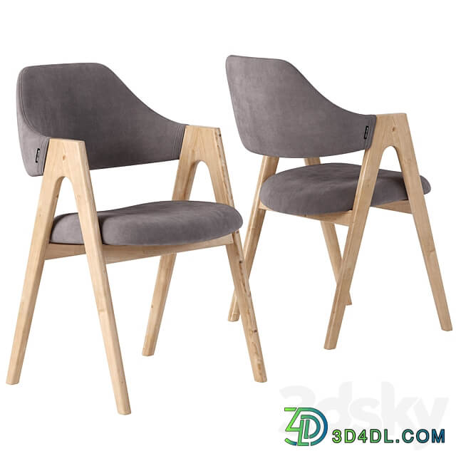 Deephouse. Dublin Bern Belfast Table Chair 3D Models