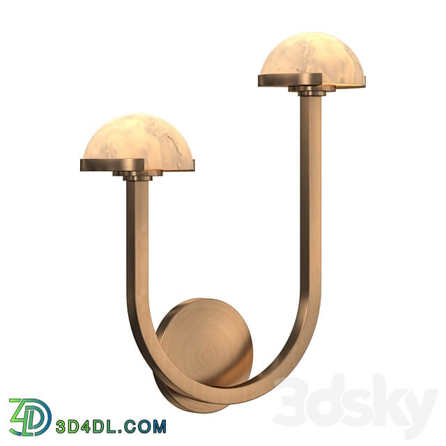 PEDRA DOUBLE SCONCE 3D Models