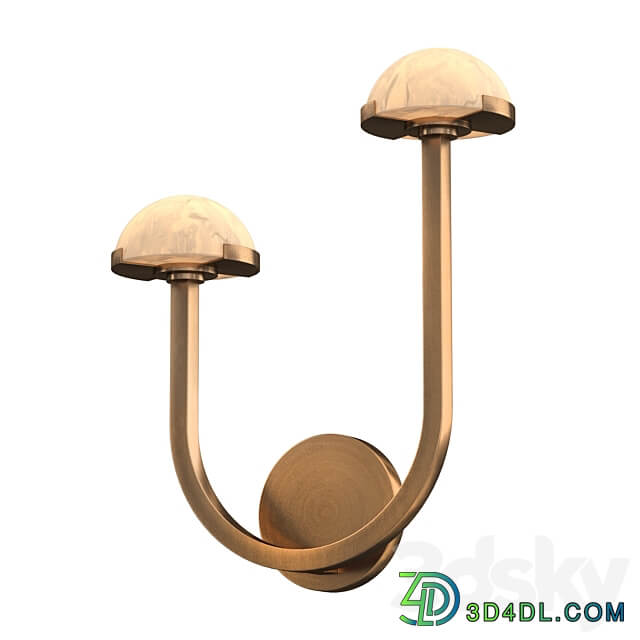 PEDRA DOUBLE SCONCE 3D Models