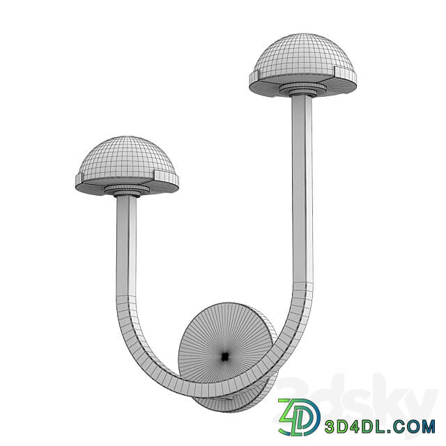 PEDRA DOUBLE SCONCE 3D Models