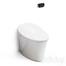 Kohler Veil Comfort Height smart toilet 3D Models 