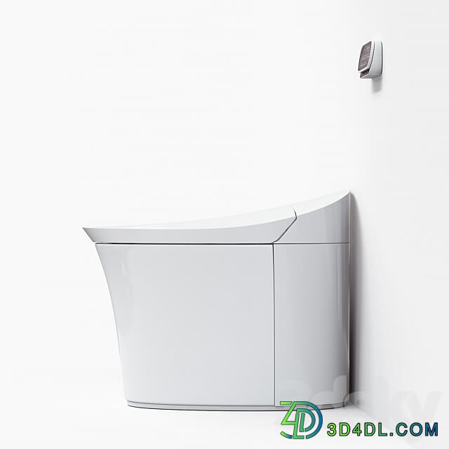 Kohler Veil Comfort Height smart toilet 3D Models