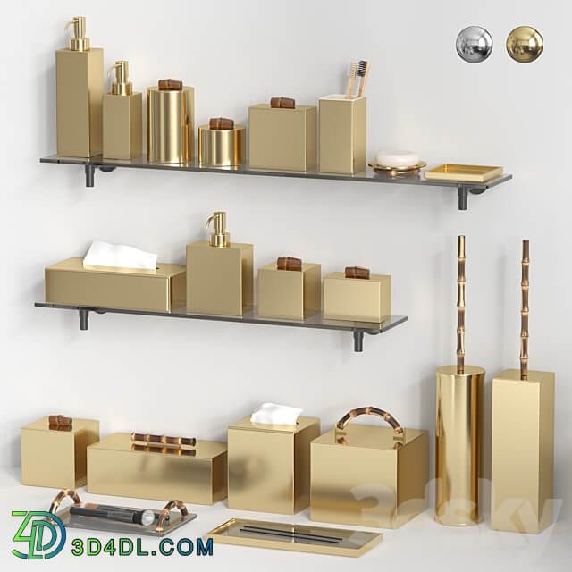 BERTOCCI GUCCIO bathroom accessories 3D Models