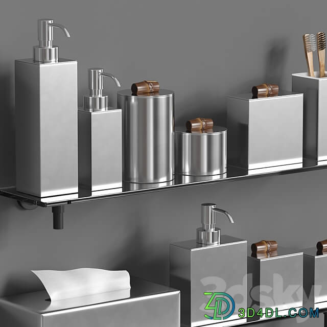 BERTOCCI GUCCIO bathroom accessories 3D Models