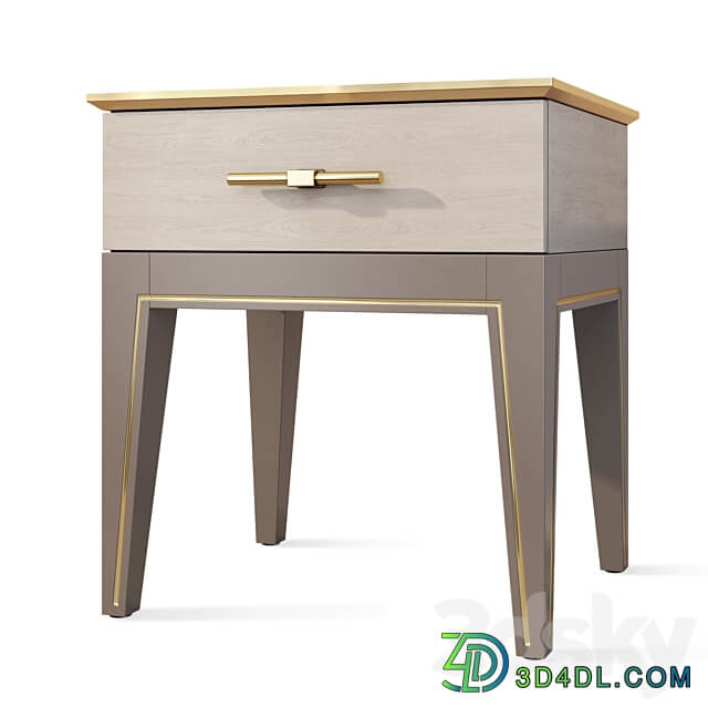 Chest of drawers and bedside table Palmari Dana Sideboard Chest of drawer 3D Models