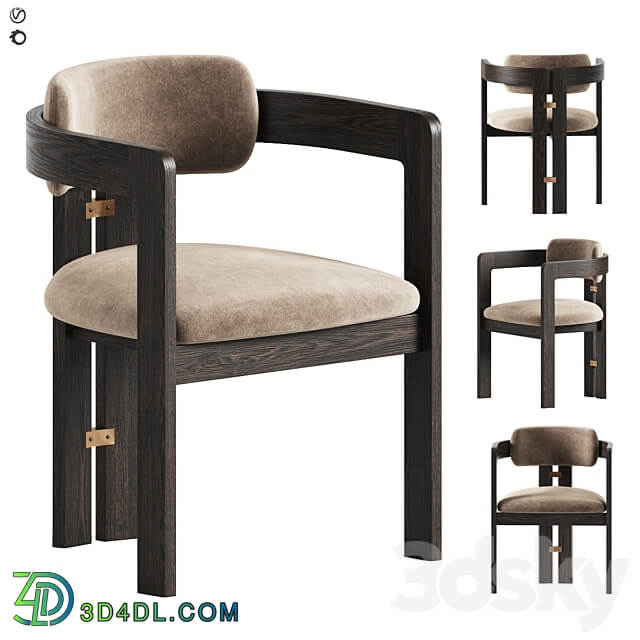 Kibo Chair Olivyastone 3D Models