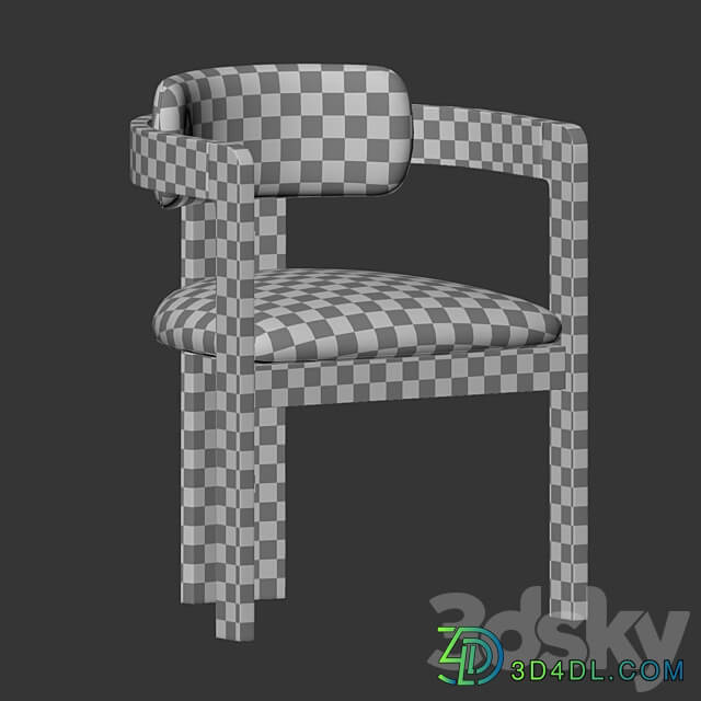 Kibo Chair Olivyastone 3D Models