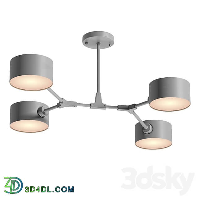 Evoluce Gimento SLE183702 04 Pendant light 3D Models