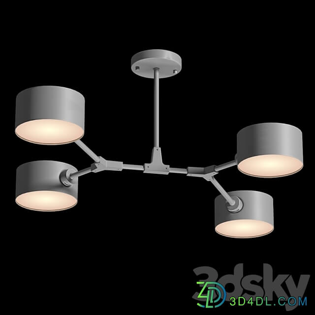 Evoluce Gimento SLE183702 04 Pendant light 3D Models