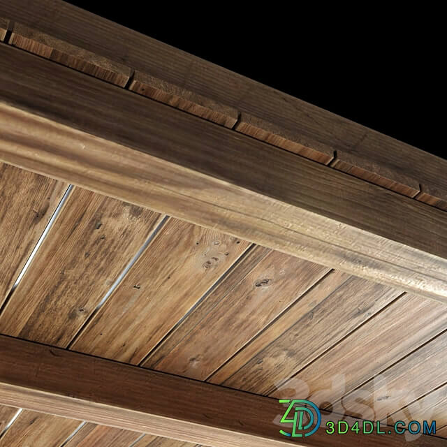 Beam decor wall n3 Beam decor 3D Models