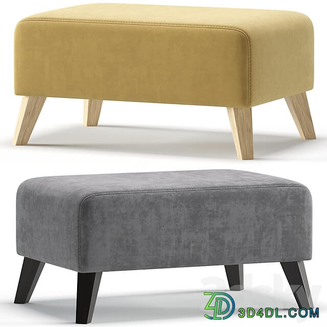 Pouffe Newbury 4 Colors Version divan.ru Пуф Ньюбери диван.ру 3D Models