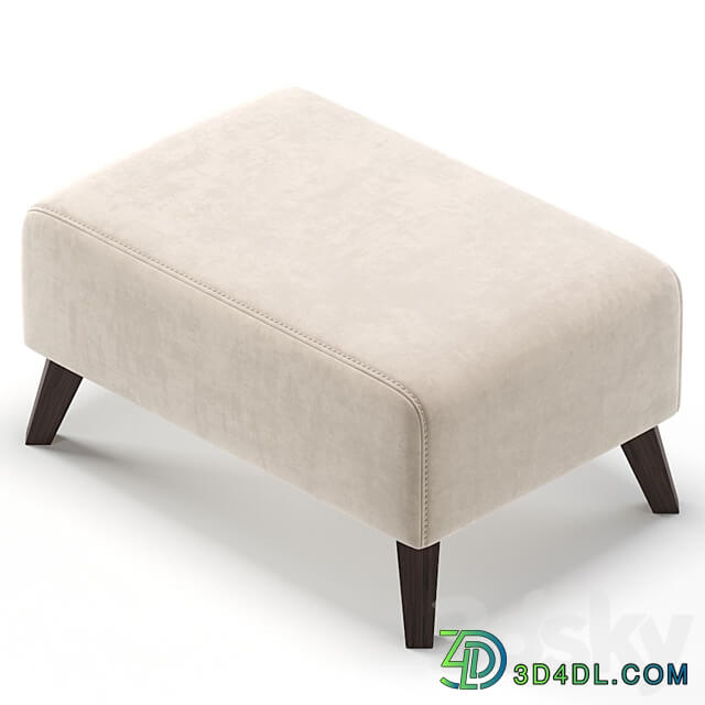 Pouffe Newbury 4 Colors Version divan.ru Пуф Ньюбери диван.ру 3D Models