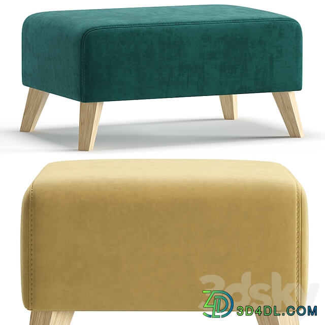 Pouffe Newbury 4 Colors Version divan.ru Пуф Ньюбери диван.ру 3D Models