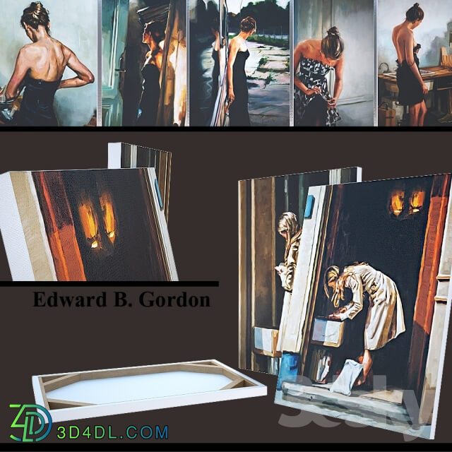 Paintings Of Edward B. Gordons