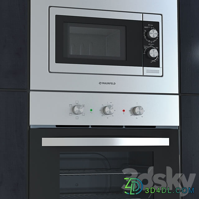 Kitchen appliances MAUNFELD 2 3D Models