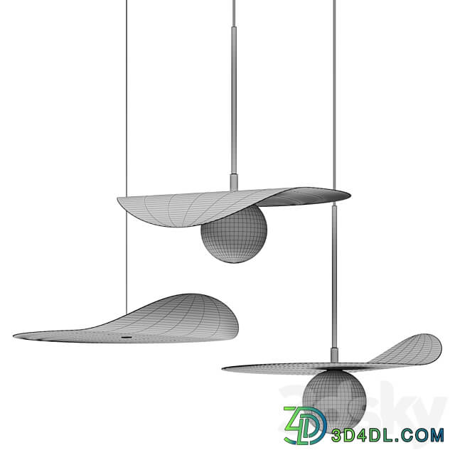 Kundalini Flow Pendant Lamps Pendant light 3D Models