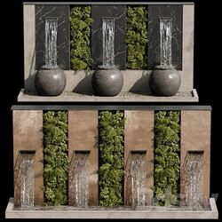 Waterfall fountains cascade 20 Other 3D Models 