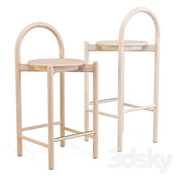 SBW Australia Halo Bar and Counter Stool 3D Models 