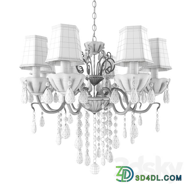 Chandeliers Pendant CHIARO 282010908 Pendant light 3D Models