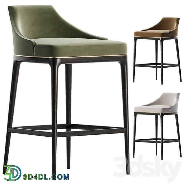 Mindel Bar stool by ASTER 3D Models