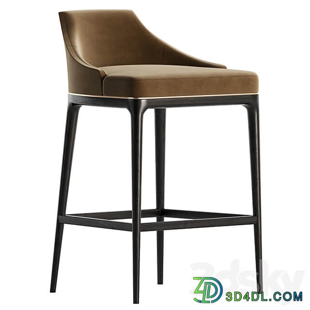 Mindel Bar stool by ASTER 3D Models