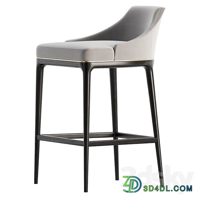 Mindel Bar stool by ASTER 3D Models