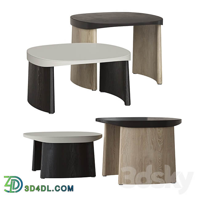 Molteni C Cleo Coffee tables 3D Models