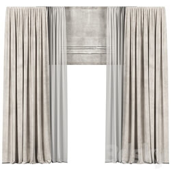 Curtains 3D Models 