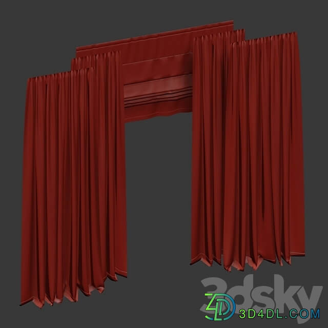 Curtains 3D Models