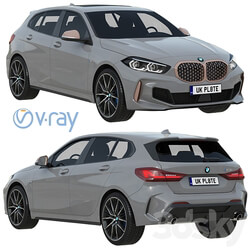 BMW M135i 2022 3D Models 