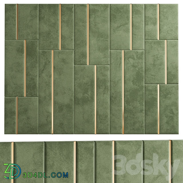 Decorative wall panel 12 3D Models