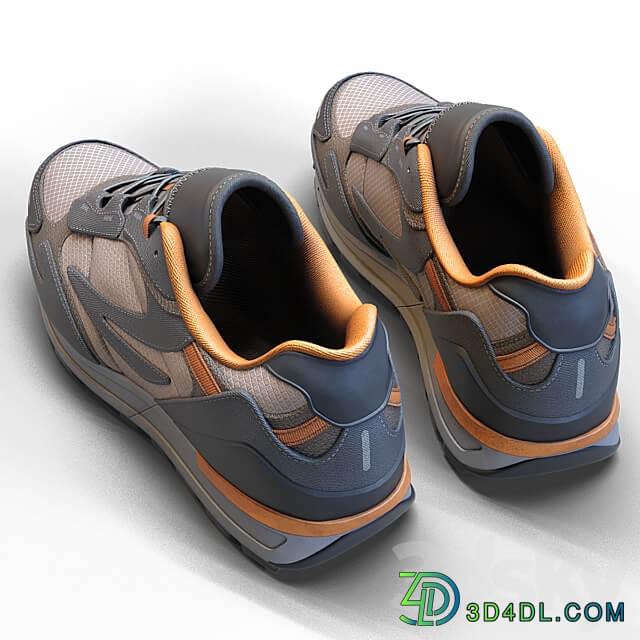 Shoes Footwear 3D Models