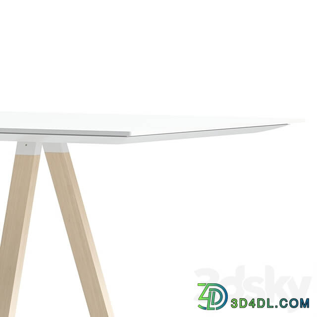 Meeting Table Pedrali Arki table Arkw cc 3D Models