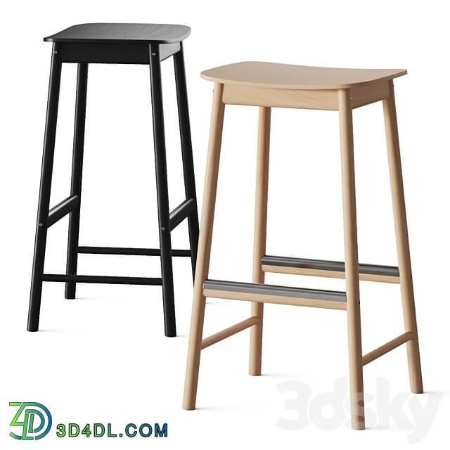 Ikea Ronninge Bar Stool 3D Models