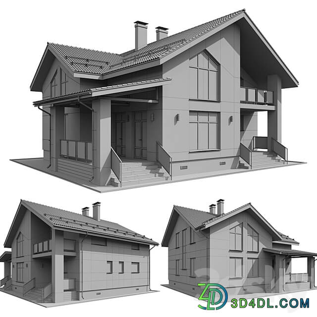 Cottage 3D Models