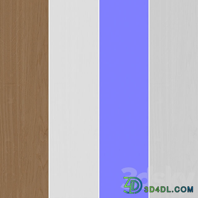 Oak texture 076 3D Models