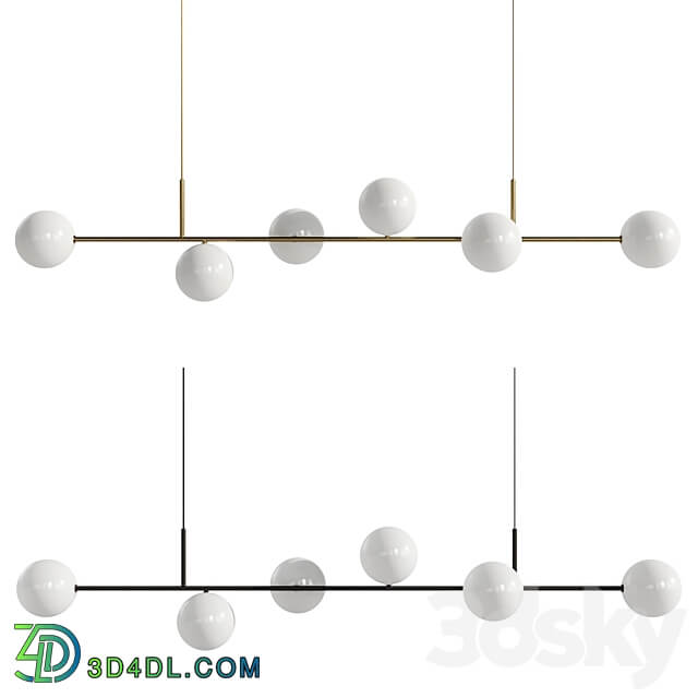 Sharm A6 Centrsvet Pendant light 3D Models