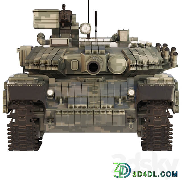 Tank T 64 BV 2017 3D Models