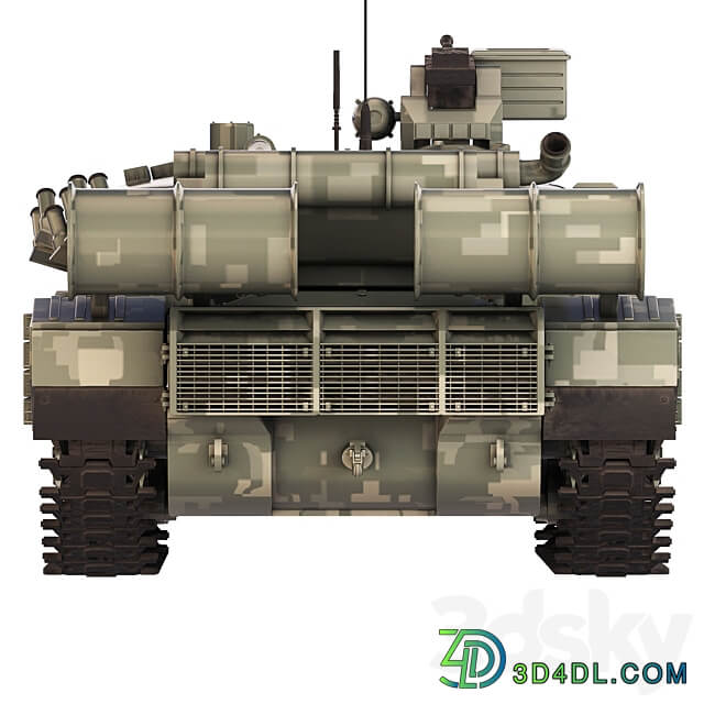 Tank T 64 BV 2017 3D Models