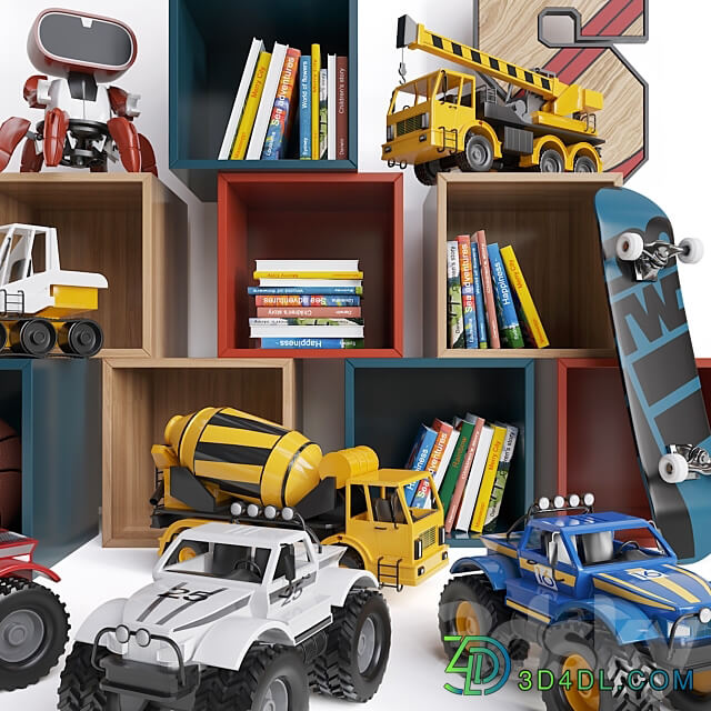 Kids toys 3D Models