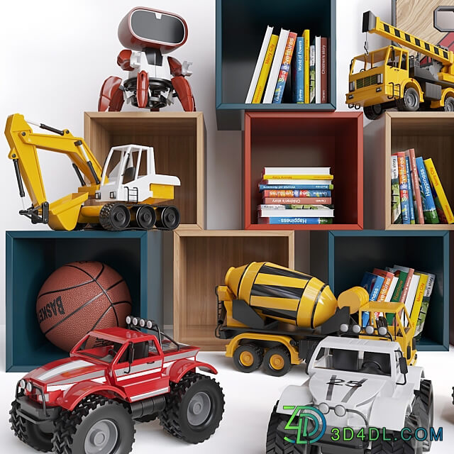 Kids toys 3D Models