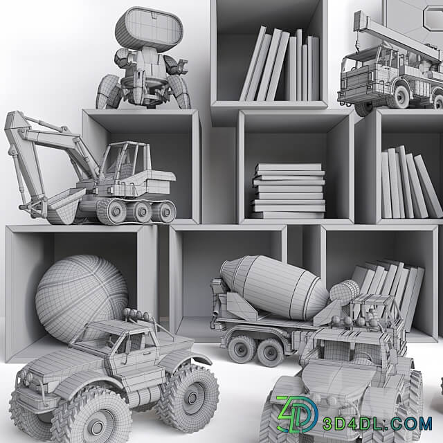 Kids toys 3D Models