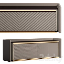 Elve Luxury Sideboard Chest of drawer 3D Models 