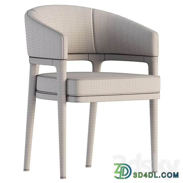 Mark dining chair by ASTER 3D Models